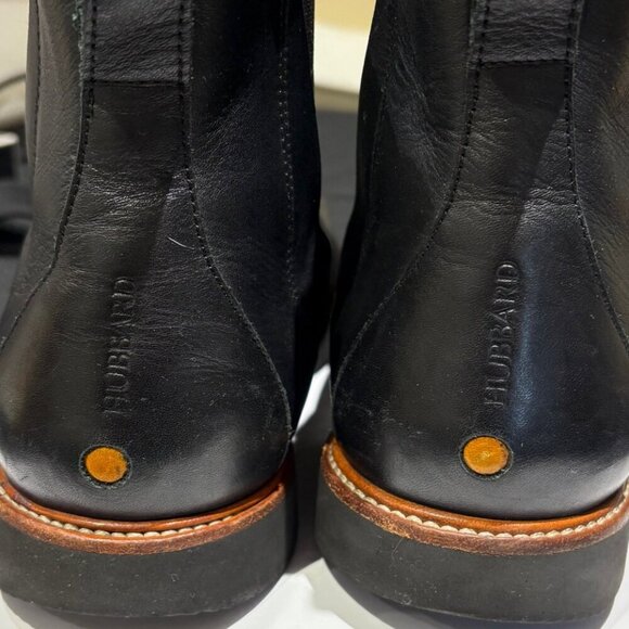 Samuel Hubbard M2170 048 24 Seven Pull On Black Leather Boots Men's 11.5 - Picture 6 of 11